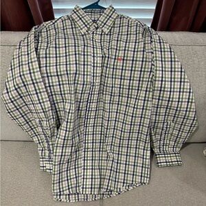 Men's Plaid Button-Down Shirt